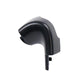 Rear seat belt guide cover, black, left-hand drive rear