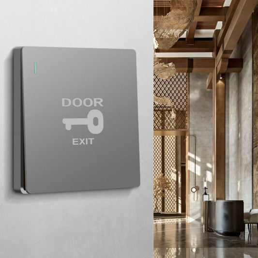 Auto Reset Access Control Exit Button Hotel Doorbell Switch Panel
