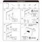 Installation instructions for clear acrylic 7-inch vinyl record wall mount case