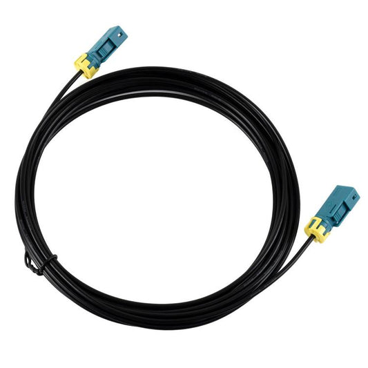 WAVESHARE Fakra Z-Coded Dual Female Waterproof Coaxial Cable, RG174 Coaxial Cable, 5m Length, Compatible With GMSL1/2 Cameras, Fakra Z-Coded 5m Cable