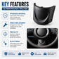 For BMW Mini R55 Steering Wheel Cover 32306863536, Lower Trim Panel