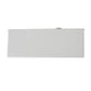 Light gray sun visor vanity mirror cover for Land Rover, flat rectangular panel