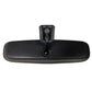 Black interior rearview mirror underside with central bracket and pivot mount