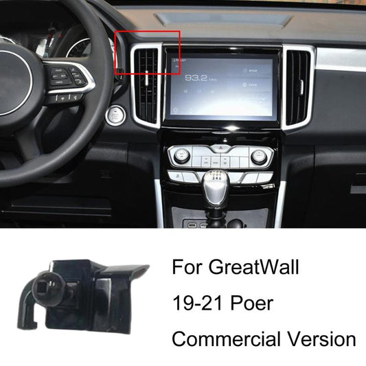 For GreatWall Left-Hand Drive Car Phone Holder Base, 19-21 Poer Commercial Version, 19-21 Poer Off-road Version / 19-20 Poer Passenger Version, 21 Tank 300, 21 Poer Passenger Version, 22-23 Tank 300, 22-24 Tank 500, 22 Poer KingKong, 15-16 Voleex C30  ...