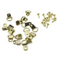 Small D-Ring Picture Hangers Single Hole Frame Hanging Hooks with Screws, 100 PCS/Pack, 100 PCS/Box