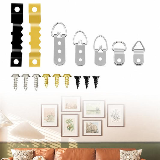 353 PCS/Box Heavy Duty Picture Hanging Kit Frame Hangers Hardware Set, 353 PCS/Box