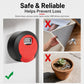 Oversized Circular Key Lock Box Waterproof 4 Digit Combination Security Storage Case
