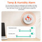 Tuya Smart Temperature & Humidity Sensor Real-Time Remote Alarm Thermometer Hygrometer, WiFi