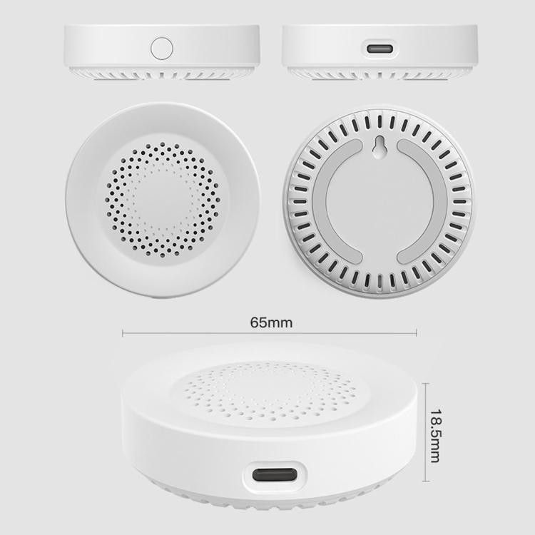 Tuya Smart Temperature & Humidity Sensor Real-Time Remote Alarm Thermometer Hygrometer, WiFi