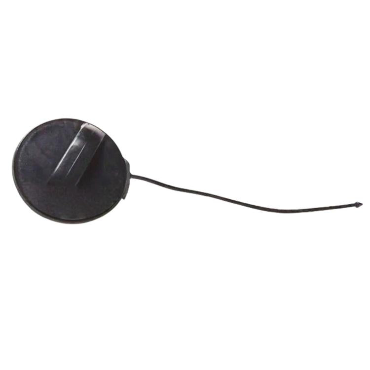 Fuel tank inner cap with attached cord, black round cap for vehicle fuel tank