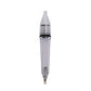Clear LED fish attractor lure with translucent body and metal hanging eye