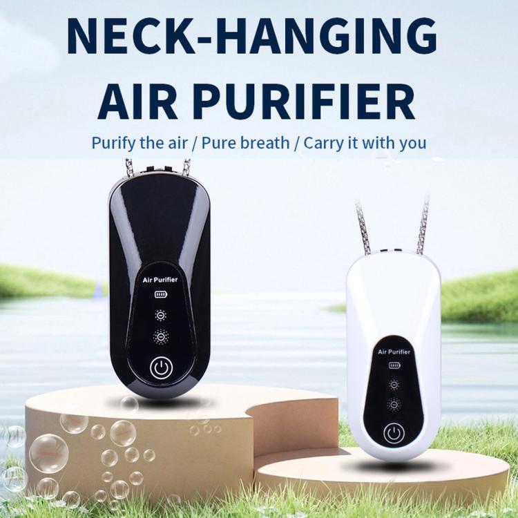 Wearable Personal Air Purifier Cordless Neck Air Ionizer