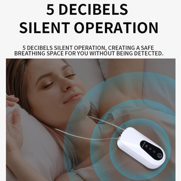 Wearable Personal Air Purifier Cordless Neck Air Ionizer