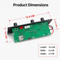 2 X 10W Amplifier Board Car Bluetooth MP3 Decoder Board Cartridge Speaker Player, Color Box Large Remote Control, Color Box Small Remote Control