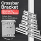 Stacked stainless steel crossbar brackets for waterproof boxes, 20–50cm sizes
