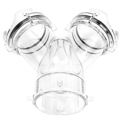 Y-type RV Transparent Drain Pipe With Longitudinal Tee Interface For Branch Pipe, CP-1138