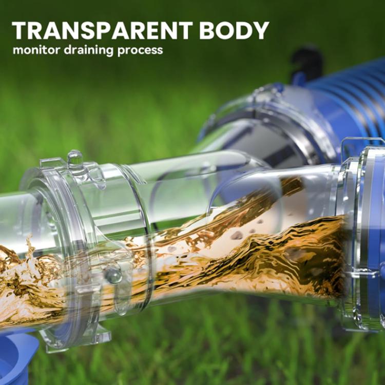 Y-type RV Transparent Drain Pipe With Longitudinal Tee Interface For Branch Pipe, CP-1138