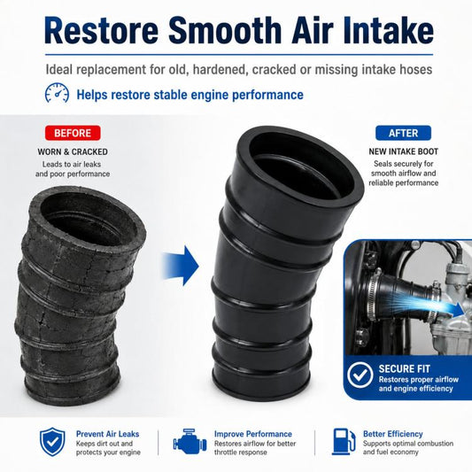 Air Filter Cleaner Intake Tube Duct Boot for Honda CT70 Trail 70 CT70H ST70 Mini Bike 17253-102-700, Duct Boot