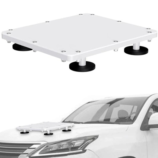 For Starlink Mini Aluminum Alloy Roof Magnetic Bracket, Aerial White