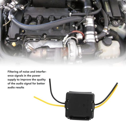 12V 15A Universal Car Power Supply Noise Filter Anti-Interference Power Isolator & Voltage Stabilize, 12V 15A