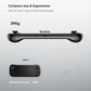 Black handheld game console side profile with dual analog sticks and trigger grips