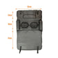 Gray tailgate bike protection pad with two bike slots and front storage pocket