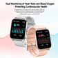 Y8 Smart Watch With Bluetooth Call Fitness Tracker Heart Rate Sleep Monitor
