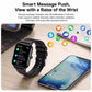 Y8 Smart Watch With Bluetooth Call Fitness Tracker Heart Rate Sleep Monitor