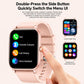 Y8 Smart Watch With Bluetooth Call Fitness Tracker Heart Rate Sleep Monitor