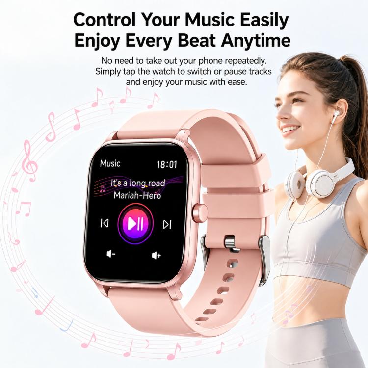 Y8 Smart Watch With Bluetooth Call Fitness Tracker Heart Rate Sleep Monitor