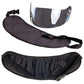Universal Motorcycle Helmet Visor Bag Scratch-Proof Shield Carrying Pouch with Adjustable Waist Strap