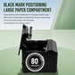 Xprinter thermal receipt printer with open compartment showing 80 mm paper roll