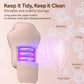 Electric Foot Callus Remover Rechargeable Pedicure Tool With 3 Quartz Rollers & LED Display