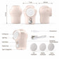 Electric Foot Callus Remover Rechargeable Pedicure Tool With 3 Quartz Rollers & LED Display