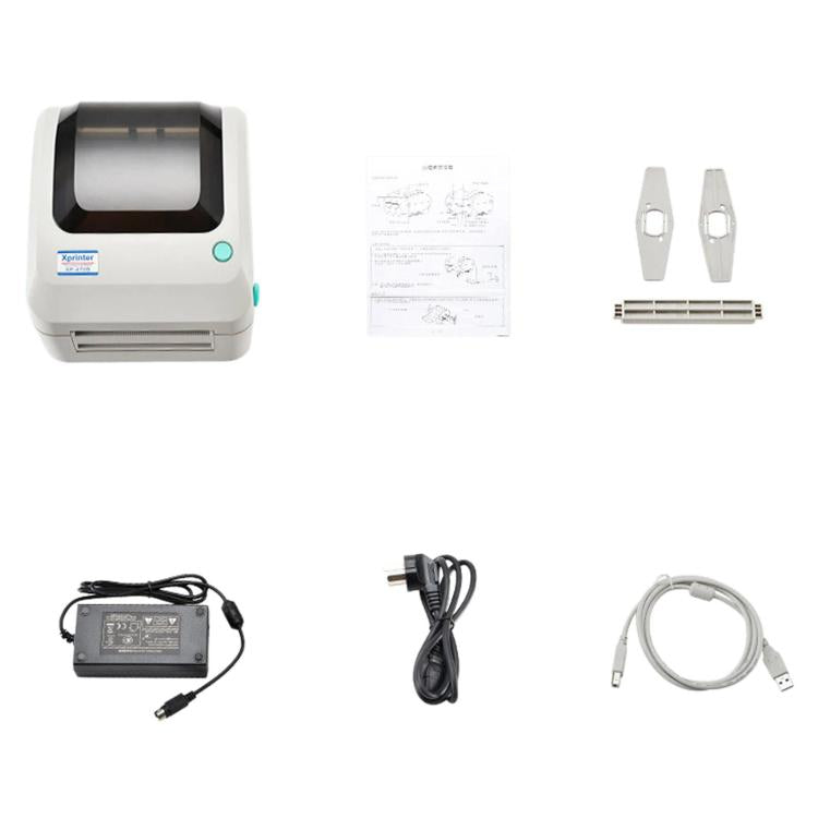 Xprinter XP-470B Thermal Barcode Printer Express E-Waybill Label Machine, USB, USB + Bluetooth