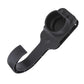Black EV charging plug holster with open cradle for connector insertion