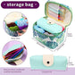 Beginner Crochet Hook Set With Plastic Sewing Needles, Stitch Markers & Storage Bag, 87 in 1
