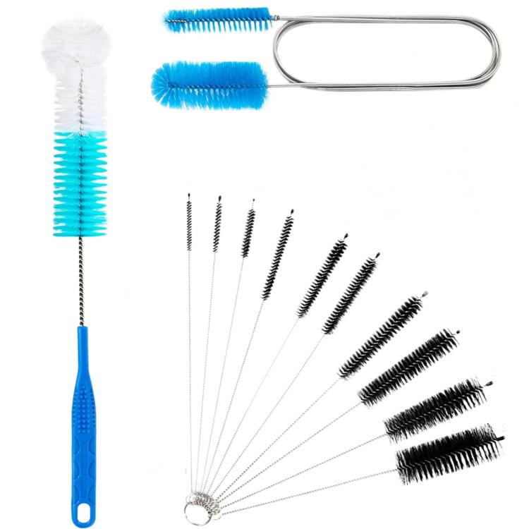 12pcs /Set Glass Tube Cleaning Brush Kit