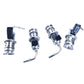 Multiple urea injectors with metal housings and wiring connectors, assorted angles