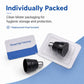 Individually packed replacement nose hair trimmer blade head in blister case