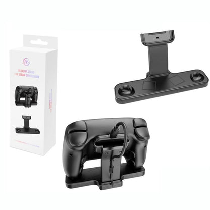 Black magnetic charging dock desktop stand with upright cradle and retail packaging