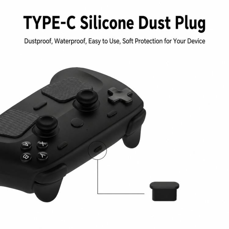 Silicone Type-C dust plug for game controller charging port