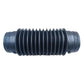 Air intake hose with ribbed center and two end collars