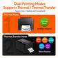 Thermal Transfer Direct Thermal Barcode Label Printer For Shipping Package And Jewelry Tag, T4201 203dpi USB, T4201 203dpi USB+Bluetooth, T4201 203dpi USB+Bluetooth+WIFI, T4201 203dpi USB+Ethernet, T4301 300dpi USB, T4301 300dpi USB+Bluetooth          ...