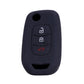 Folding 3-Button Silicone Key Cover For Renault Koleos / Espace / Kadjar