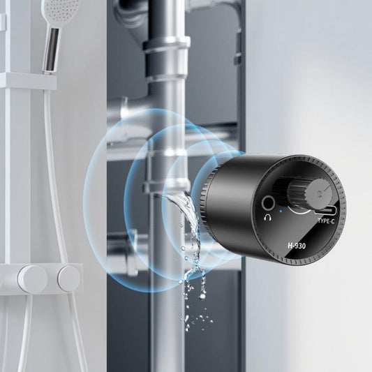 H-930 Acoustic Water Leak Detector Portable Through-Wall Pipe Leakage Listening Device, H-930