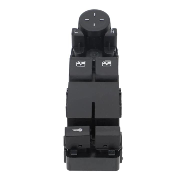 Black power window lift switch with L/R buttons and window icons