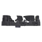 Black power window lift switch with rear mounting clips