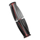 Main roller brush assemblies, black with red bristle strips, shown from two angles.