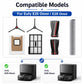 Robot vacuum replacement accessories kit: side brushes, filter, main rollers, mop roller, dust bag.